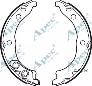 Комплект тормозных колодок APEC braking купить