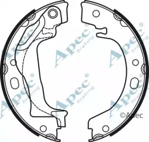 Комплект тормозных колодок APEC braking купить
