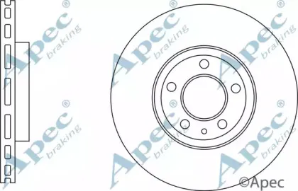 Тормозной диск APEC braking купить