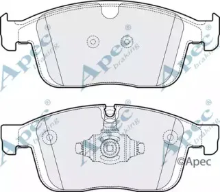 Комплект тормозных колодок, дисковый тормоз APEC braking купить