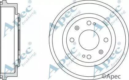 Тормозной барабан APEC braking купить