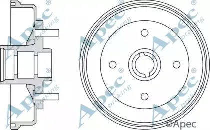 Тормозной барабан APEC braking купить