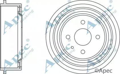 Тормозной барабан APEC braking купить