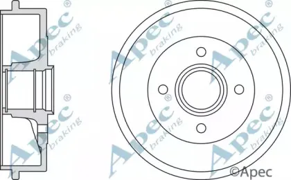 Тормозной барабан APEC braking купить