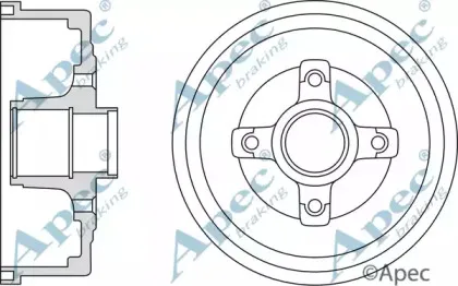 Тормозной барабан APEC braking купить