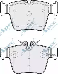 Комплект тормозных колодок, дисковый тормоз APEC braking купить