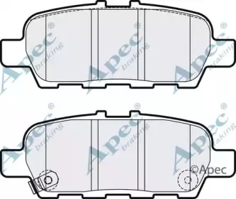 Комплект тормозных колодок, дисковый тормоз APEC braking купить
