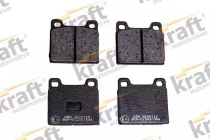 Комплект тормозных колодок, дисковый тормоз KRAFT AUTOMOTIVE купить