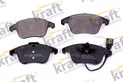Комплект тормозных колодок, дисковый тормоз KRAFT AUTOMOTIVE купить