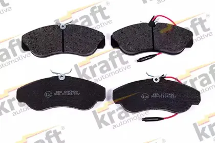 Комплект тормозных колодок, дисковый тормоз KRAFT AUTOMOTIVE купить
