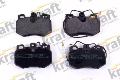 Комплект тормозных колодок, дисковый тормоз KRAFT AUTOMOTIVE купить