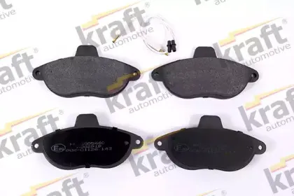 Комплект тормозных колодок, дисковый тормоз KRAFT AUTOMOTIVE купить