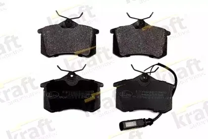 Комплект тормозных колодок, дисковый тормоз KRAFT AUTOMOTIVE купить