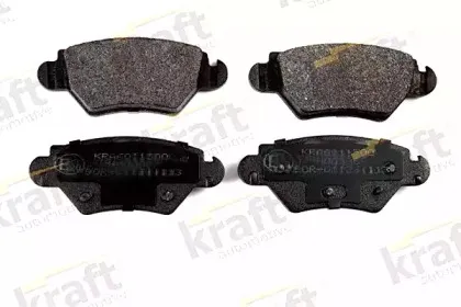 Комплект тормозных колодок, дисковый тормоз KRAFT AUTOMOTIVE купить