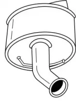 Глушитель выхлопных газов конечный SIGAM купить