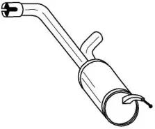 Глушитель выхлопных газов конечный SIGAM купить