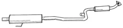 Средний глушитель выхлопных газов SIGAM купить