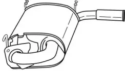 Глушитель выхлопных газов конечный SIGAM купить