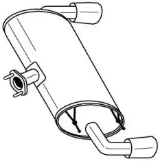 Глушитель выхлопных газов конечный SIGAM купить