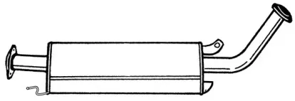 Средний глушитель выхлопных газов SIGAM купить