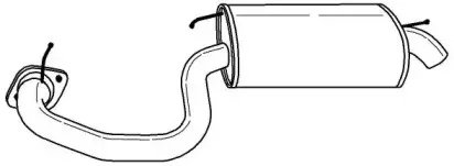 Глушитель выхлопных газов конечный SIGAM купить