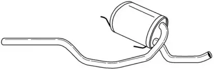 Средний глушитель выхлопных газов SIGAM купить