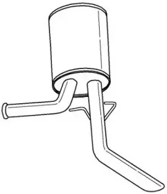 Глушитель выхлопных газов конечный SIGAM купить