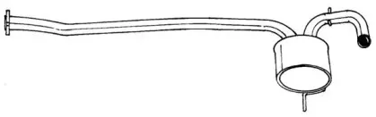 Средний глушитель выхлопных газов SIGAM купить