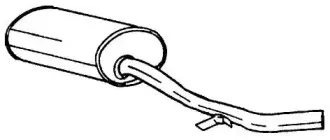 Глушитель выхлопных газов конечный SIGAM купить