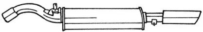 Глушитель выхлопных газов конечный SIGAM купить
