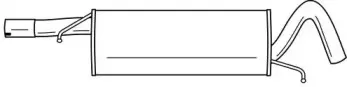 Глушитель выхлопных газов конечный SIGAM купить