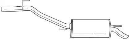 Глушитель выхлопных газов конечный SIGAM купить