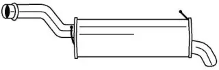 Глушитель выхлопных газов конечный SIGAM купить