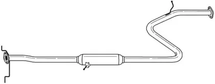 Средний глушитель выхлопных газов SIGAM купить