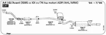 Система выпуска ОГ SIGAM купить
