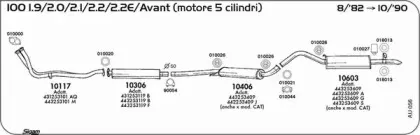 Уплотнительное кольцо, труба выхлопного газа SIGAM купить