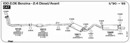 Уплотнительное кольцо, труба выхлопного газа SIGAM купить