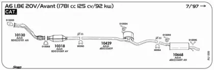 Резиновые полоски, система выпуска SIGAM купить