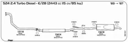 Резиновые полоски, система выпуска SIGAM купить