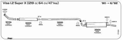 Прокладка, труба выхлопного газа SIGAM купить