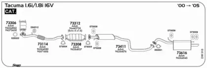 Система выпуска ОГ SIGAM купить