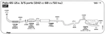 Прокладка, труба выхлопного газа SIGAM купить
