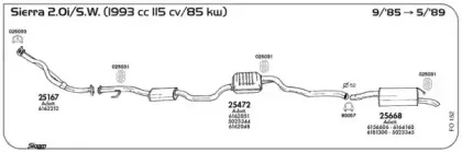 Прокладка, труба выхлопного газа SIGAM купить