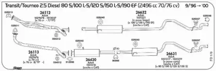 Прокладка, труба выхлопного газа SIGAM купить