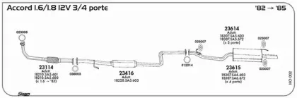 Система выпуска ОГ SIGAM купить