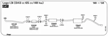 Система выпуска ОГ SIGAM купить
