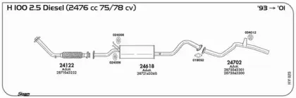 Система выпуска ОГ SIGAM купить