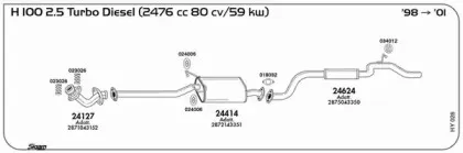 Система выпуска ОГ SIGAM купить
