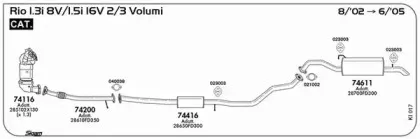 Система выпуска ОГ SIGAM купить