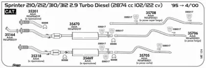Система выпуска ОГ SIGAM купить
